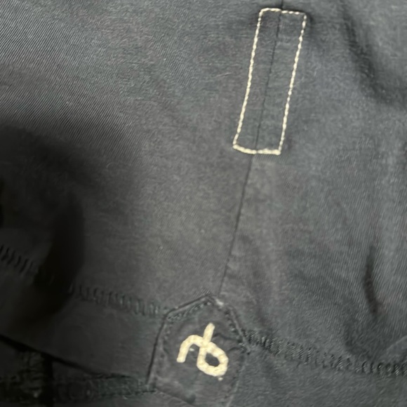 Rag & Bone navy blue long sleeved 100% cotton t-shirt ladies size small - Picture 3 of 6